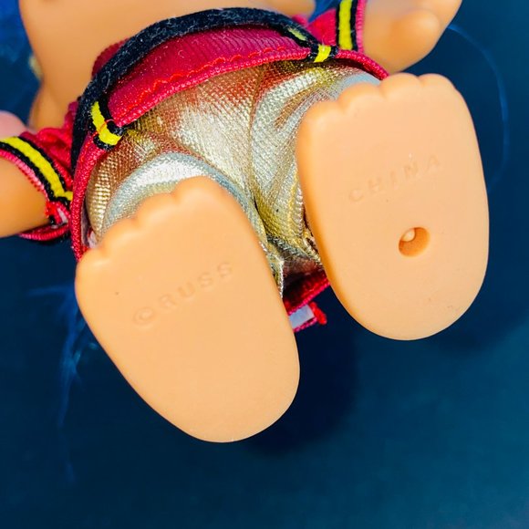 Russ Troll Doll Mystic Psychic Blue Hair Brown Eyes - Picture 7 of 7